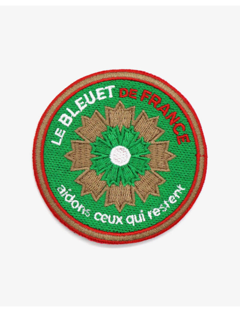 Patch brodé Légion étrangère x Bleuet de France