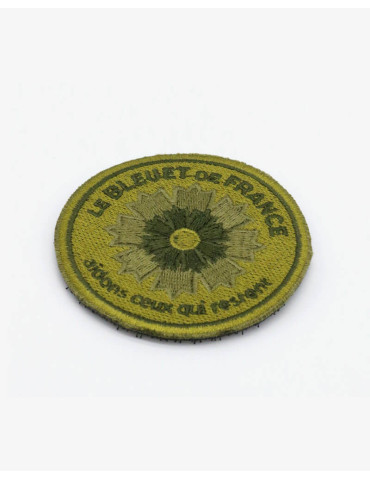 Patch brodé Armée de terre x Bleuet de France 2