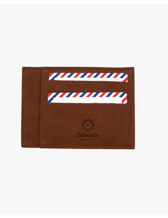 Porte-cartes italien en nubuck