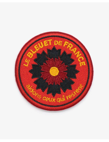 Patch brodé Sapeur-Pompier x Bleuet de France
