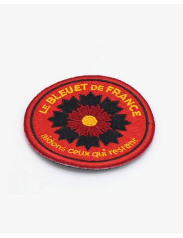 Patch brodé Sapeur-Pompier x Bleuet de France 2