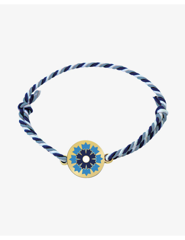 Boutique Bleuet de France - Bracelet argenté Bleuet de France