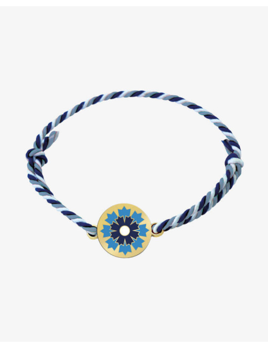Boutique Bleuet de France - Bracelet argenté Bleuet de France