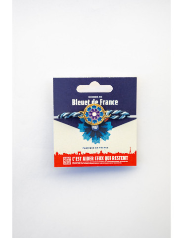 Boutique Bleuet de France - Bracelet argenté Bleuet de France 2