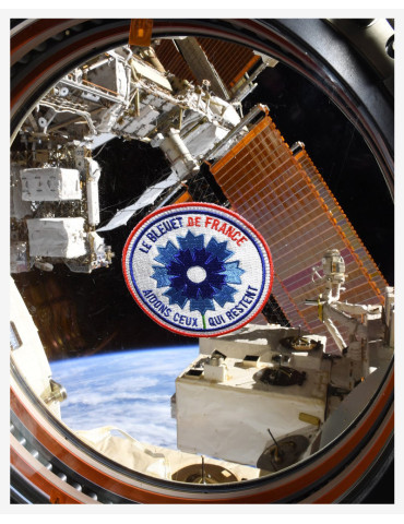 Patch brodé Bleuet de France 2
