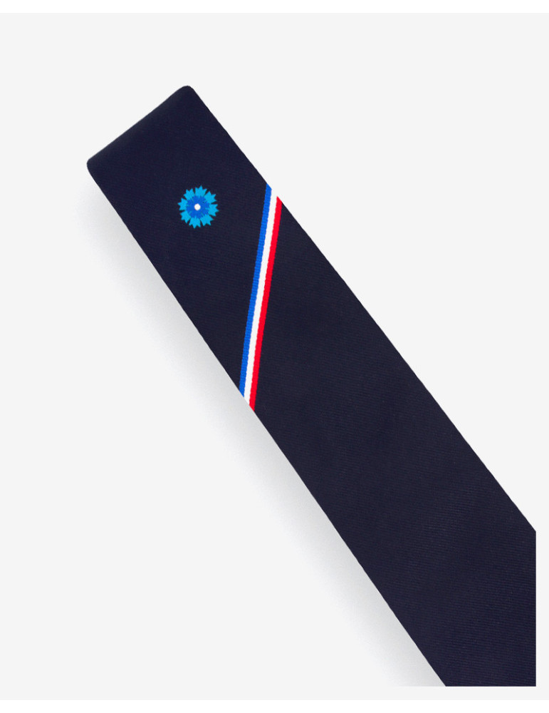 Cravate Bleuet de France x Cinabre