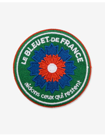Patch brodé Douanes Françaises - Bleuet de France