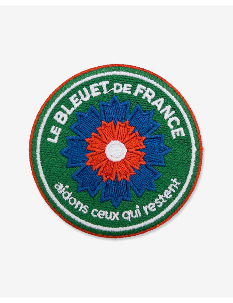 Patch brodé Douanes Françaises - Bleuet de France