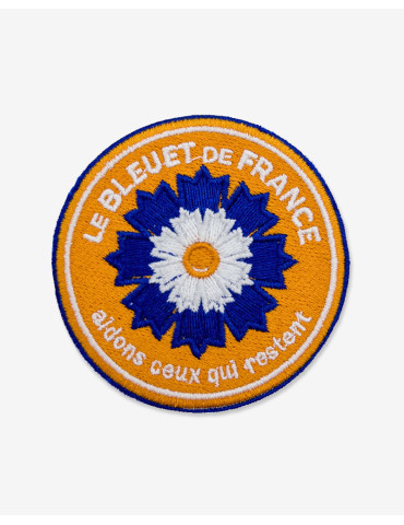 Patch brodé Protection Civile - Bleuet de France