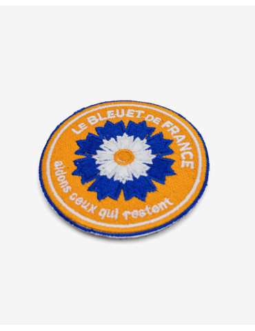 Patch brodé Protection Civile - Bleuet de France 2