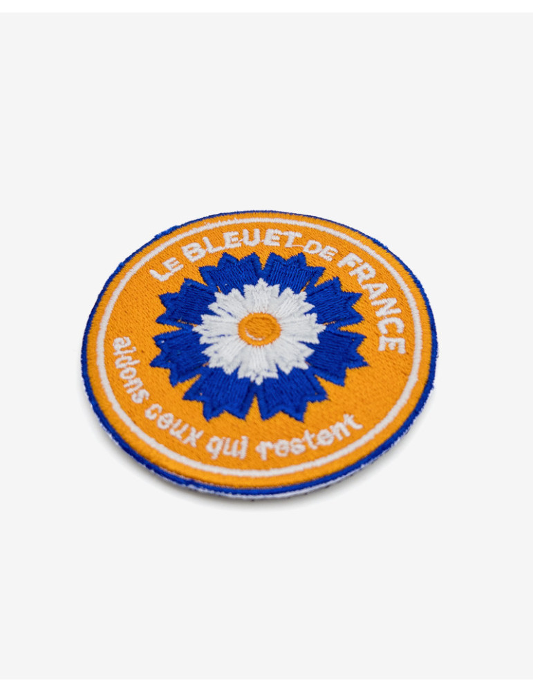 Patch brodé Protection Civile - Bleuet de France