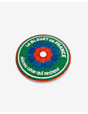 Patch brodé Douanes Françaises - Bleuet de France 2