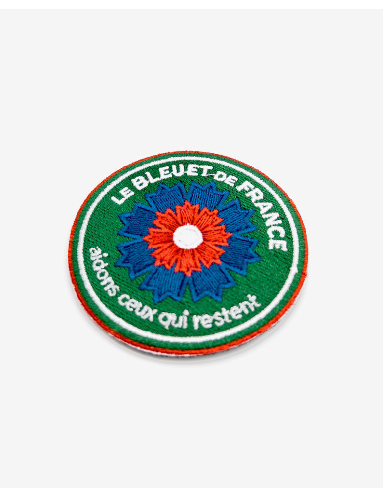 Patch brodé Douanes Françaises - Bleuet de France