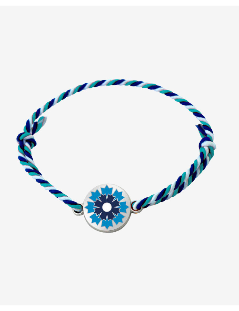 Boutique Bleuet de France - Bracelet argenté Bleuet de France