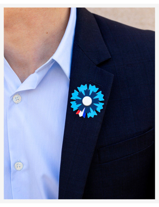 Boutique Bleuet de France - Bleuet de France à l'unité avec pétale ...