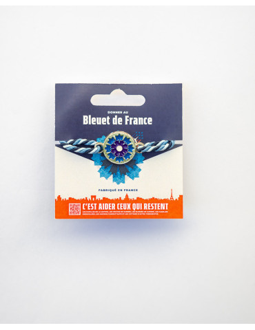 Boutique Bleuet de France - Bracelet argenté Bleuet de France 2