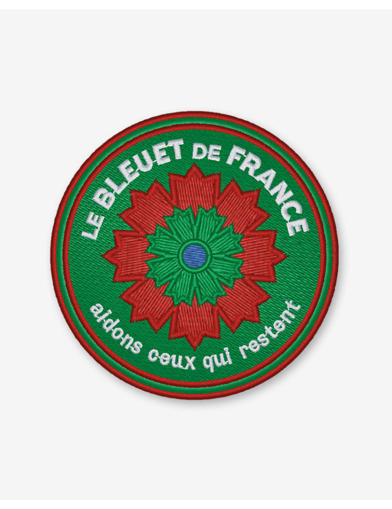 Patch brodé Service de l’énergie opérationnelle x Bleuet de France
