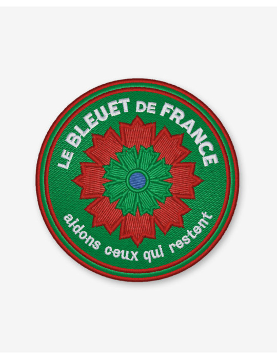 Patch brodé Service de l’énergie opérationnelle x Bleuet de France