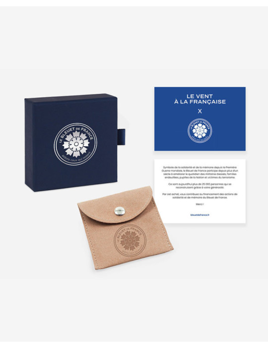 Bracelet Le Vent à la Française x Le Bleuet de France